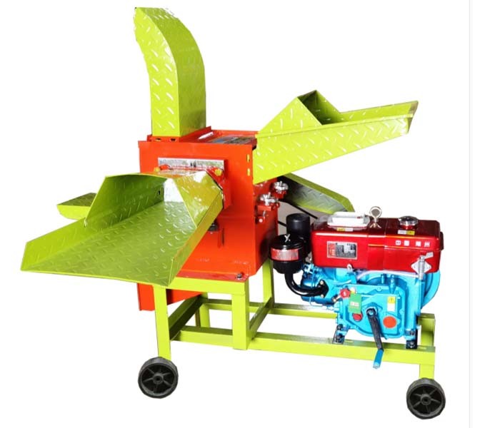 diesel engine grass chopper mill