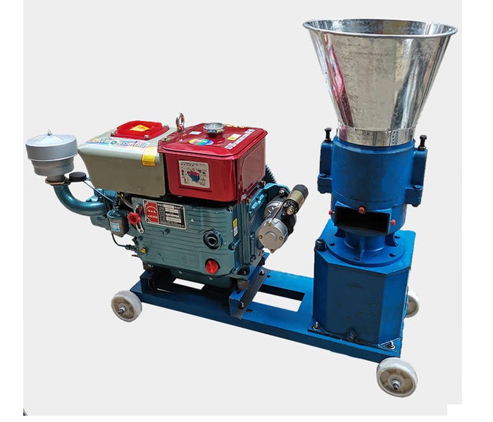 Feed pellet machine